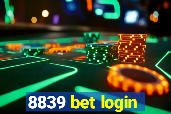 8839 bet login